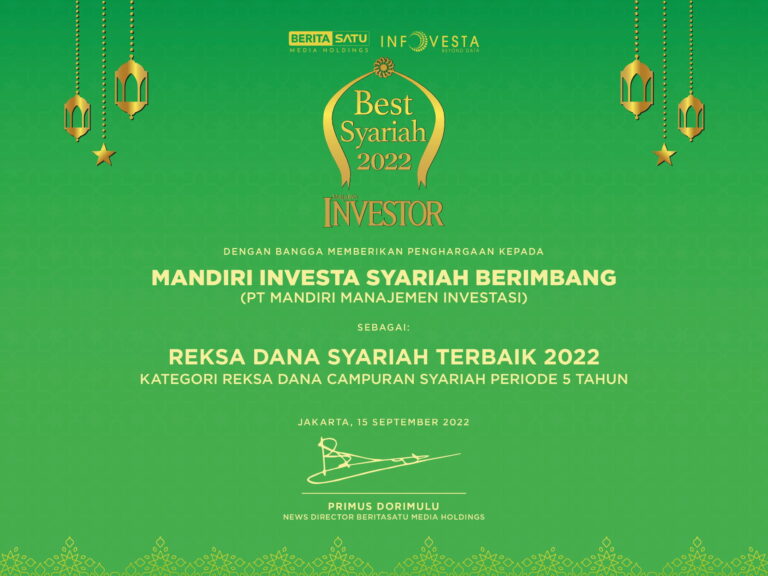 Reksa Dana Syariah Terbaik 2022