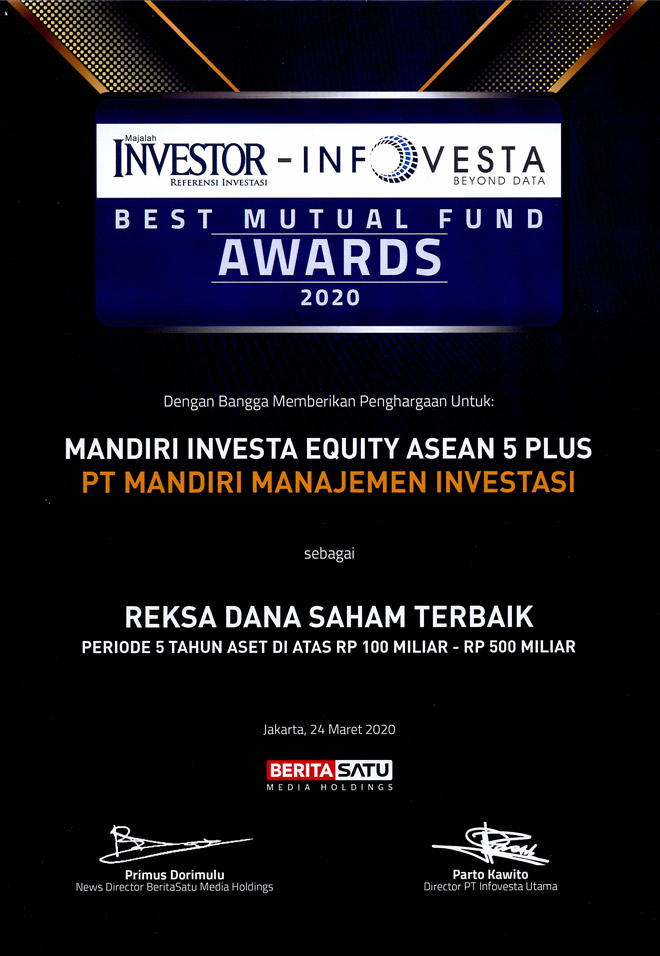 Reksa Dana Saham Terbaik 2020